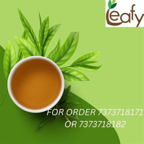 Leafy Organic Green Tea Assam Packaging Type Packet At Rs 110pack In Chennai