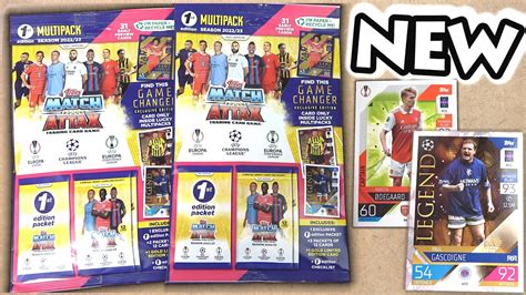 New Match Attax 202223 1st Edition Multipack Opening All New Cards