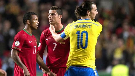 Barrage Portugal Suède Cristiano Ronaldo Ou Zlatan Ibrahimovic Qui