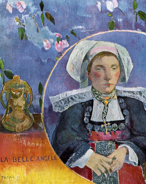 La Belle Angele posters & prints by Paul Gauguin