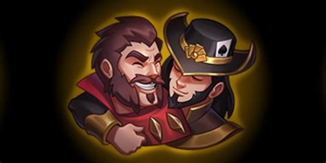 League Of Legends Pride Icons Show Graves And Twisted Fate As A Couple