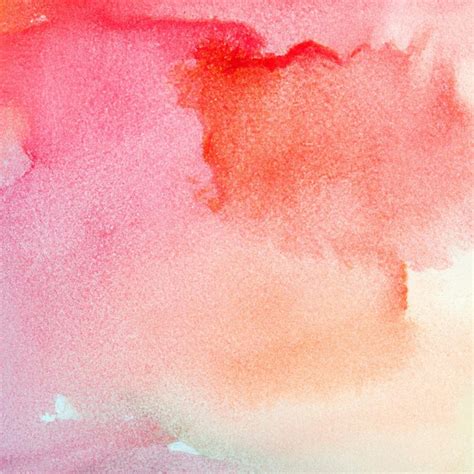 Uma Pintura Em Aquarela Com Um Fundo Rosa Foto Premium