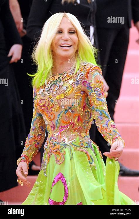 New York, NY, USA. 06th May, 2019. Donatella Versace at The 2019 Met ...