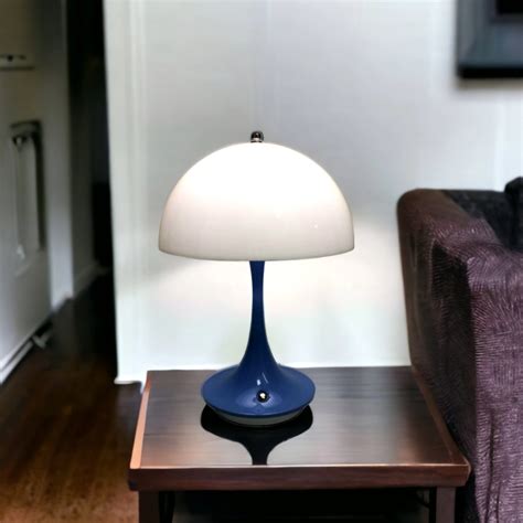 Lampe De Table Sans Fil LED Bleue Lina Lampes De Table