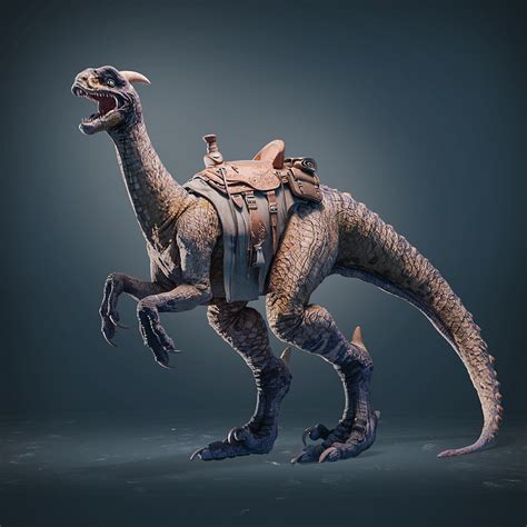 Dinosaur 3d Model (PBR textured) - Finished Projects - Blender Artists ...