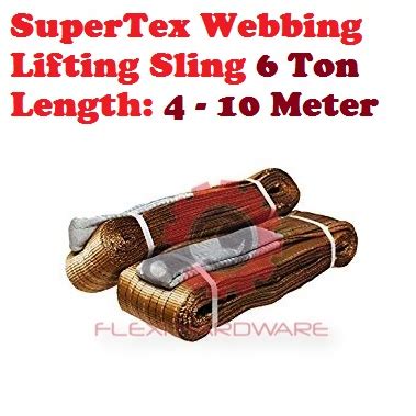 SuperTex Webbing Lifting Sling 6 Ton Shopee Malaysia