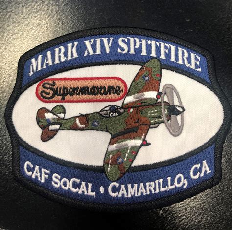 Spitfire Patch Caf Socal