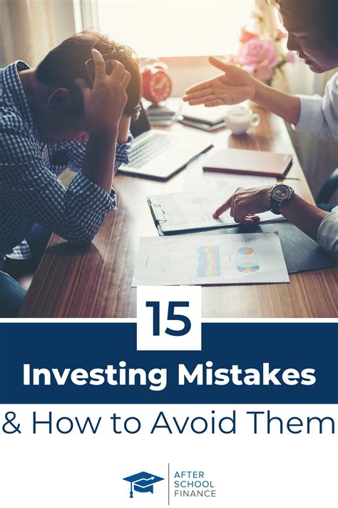 Common Investing Mistakes How To Avoid Them Investing Investing