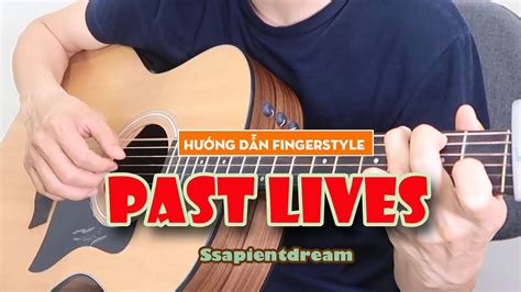 H Ng D N Past Lives Borns Fingerstyle Guitar Tutorial Easy Youtube