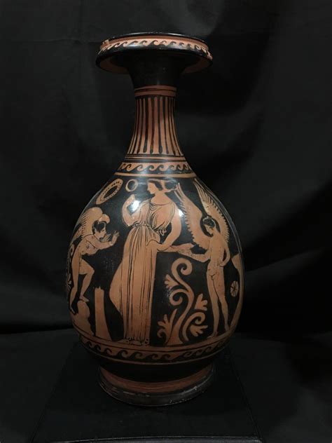 Ancient Greek Red Figure Amphora