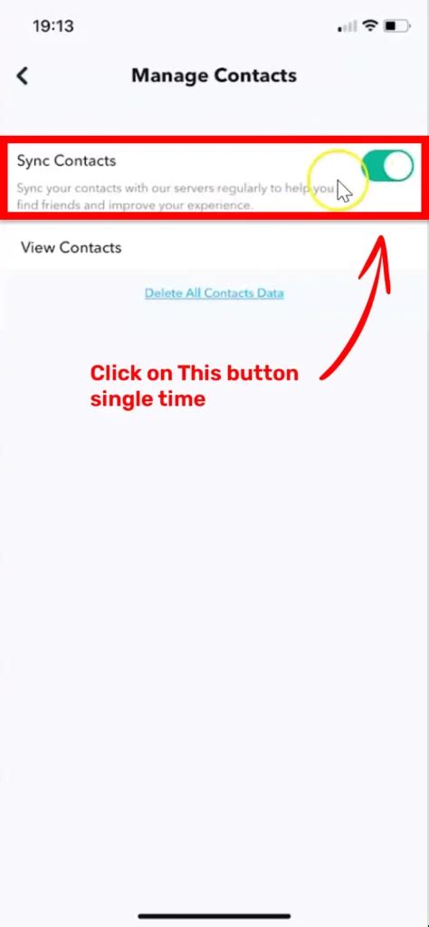 How To Stop Snapchat Syncing Contacts On Iphone Techno Goyani