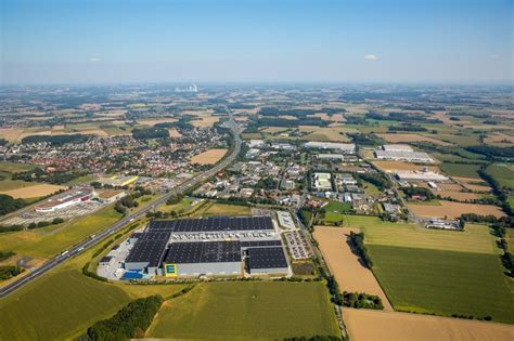 Luftbild Rhynern Geb Udekomplex Und Logistikzentrum Auf Dem Gel Nde