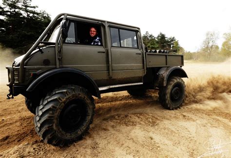 Mercedes Benz Unimog 416 Doka 4x4 De 1982 En Fuersten Forest Fürstenau