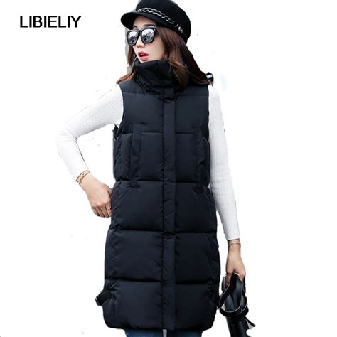 Nice Causal Women Winter Vest Waistcoat Womens Vest Appliques Number Sleeveless Jacket Stand