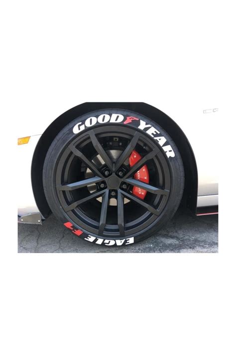 Goodyear Eagle Tire Sticker White Tire Letters Tire Lettering Etsy