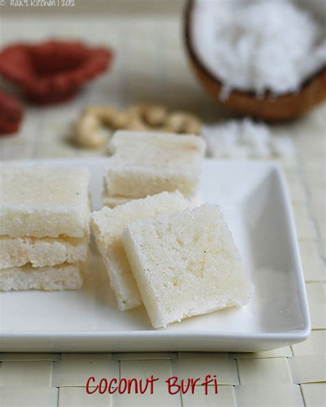 Coconut Burfi Recipe Thengai Burfi Recipe Easy Diwali Sweets