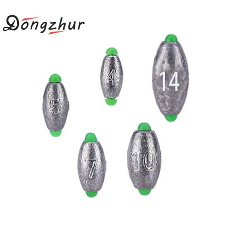 Aliexpress Buy Dongzhur 10pcs Set Lead Weight Fishing Lead Sinker