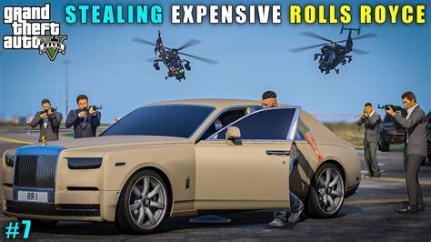 GTA 5 STEALING EXPENSIVE ROLLS ROYCE FOR DON GAMEPLAY 7 YouTube