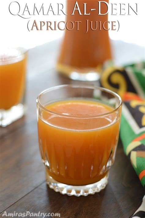 Qamar Al Deen Apricot Juice Famous Middle Eastern Drink Amira S Pantry