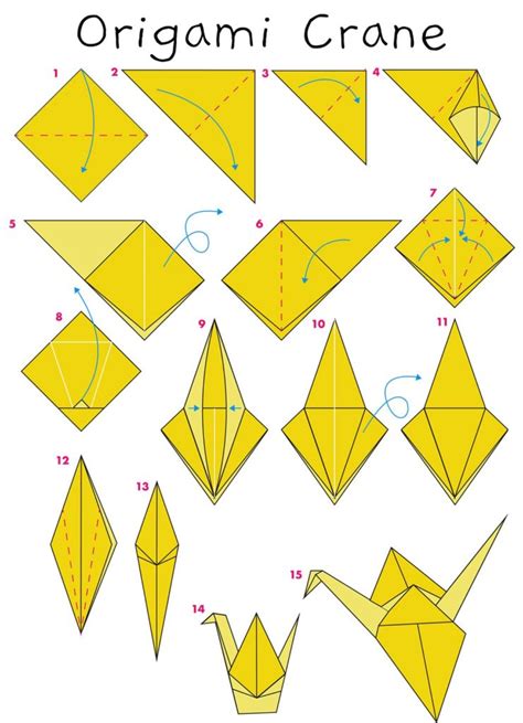 Crane Origami Diagram Ygraph