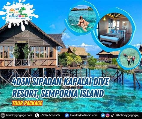 Promo D N Sipadan Kapalai Resort Semporna Island Package