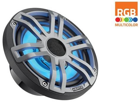 Hertz Hmx S Ld G W Rms Ohm Marine Coaxial Speakers