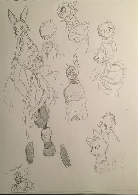 Cartoon Characters In Various Poses