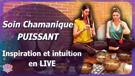 Min Soin Chamanique Puissant Bols Chantants Tib Tains Tambours