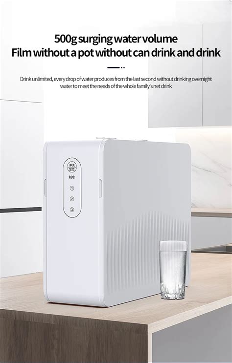 Connected Tankless Kitchen Reverse Osmosis Water Purifier Hot Cold