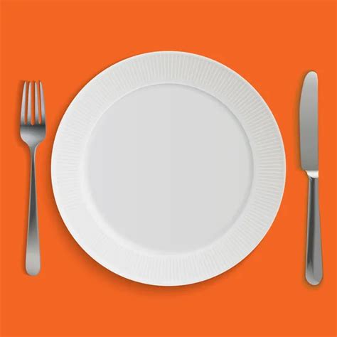 ᐈ Empty Plate Stock Vectors Royalty Free Empty Plate Of Food