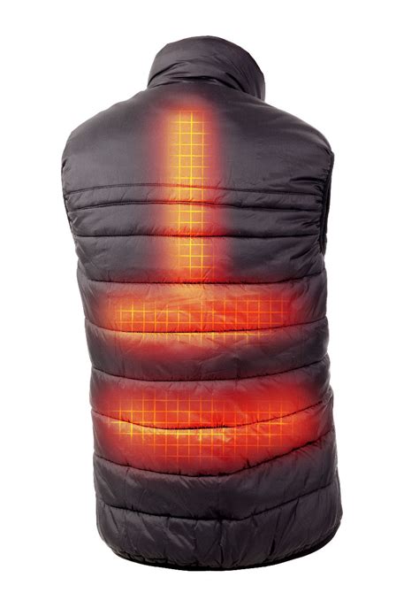 Padded Heated Bodywarmer Women Dual Heating Usb Bertschat® Uk