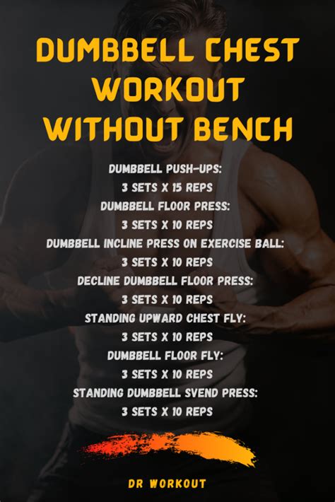 10 Best Dumbbell Chest Exercises Without Bench With Pictures Dr Workout