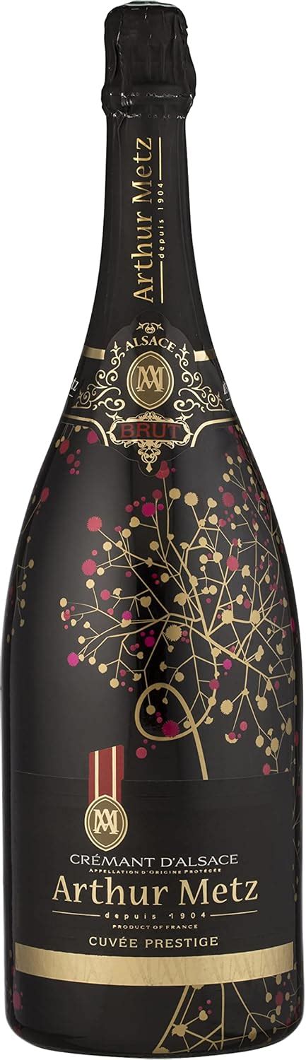 Arthur Metz Cremant d Alsace Brut Méthode Traditionnelle Magnum 1