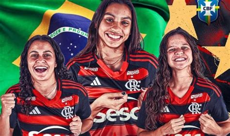 Foto De Menina Do Flamengo - Flamengo feminino inicia pré-temporada de 2026 com reforços no CT das ...