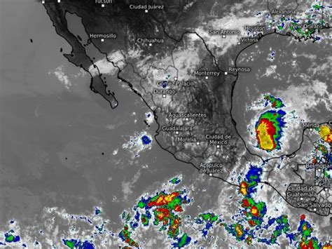 Pronostican lluvias por zona de baja presión en el pacífico