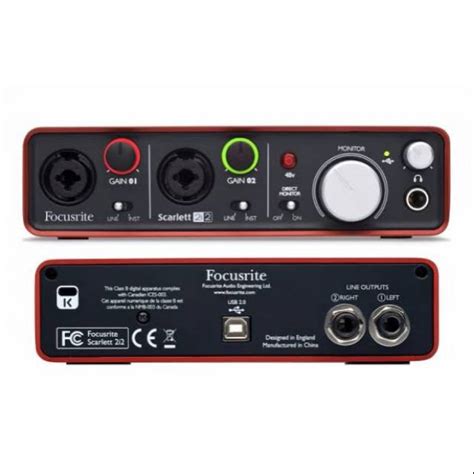 Review Soundcard Focusrite Scarlett I Nendang Suara Dan Gampang