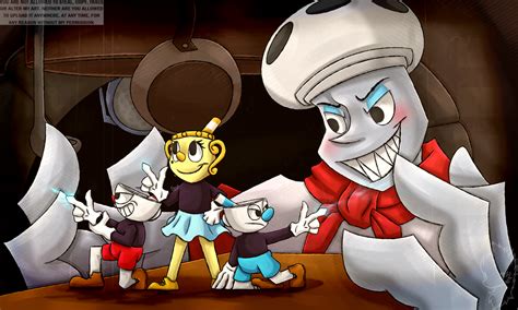 Cuphead Dlc Drawing By Infanio On Deviantart