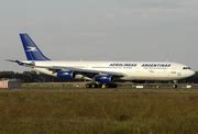 Category Airbus A340 of Aerolíneas Argentinas at Fiumicino Airport