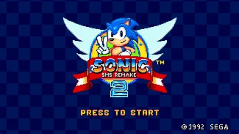 Sonic 2 Sms Remake Full Walkthrough Longplay All Chaos Emeralds