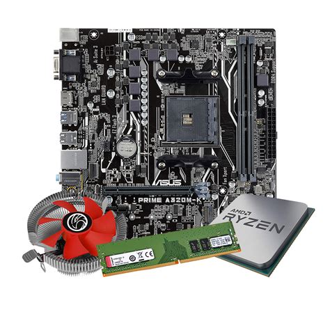 Kit Upgrade Processador Amd Ryzen R G Placa M E Asus A M K Br