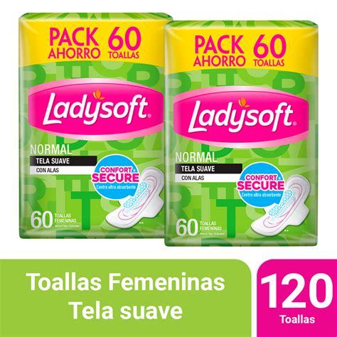 Toallas Higiénicas Ladysoft Tela Suave Packx2 Inkafarma