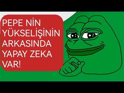 Pepe Token Y Ksel N N Arkasinda Kr Pto N Kullanilan Yapay Zeka