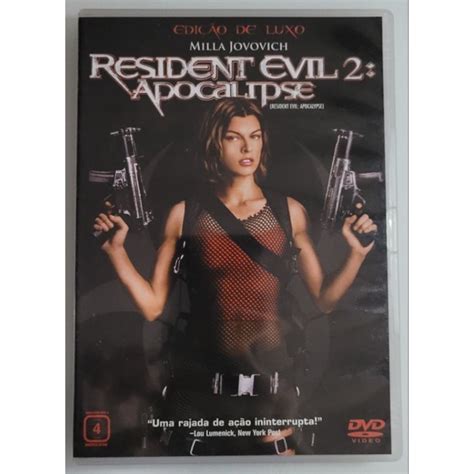 DVD Resident Evil 2 Apocalipse Shopee Brasil