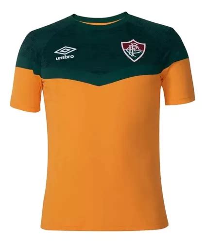 Camisa Fluminense Treino Laranja 2023 24 Masculina Parcelamento Sem Juros