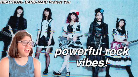 BAND MAID Protect You M V REACTION YouTube