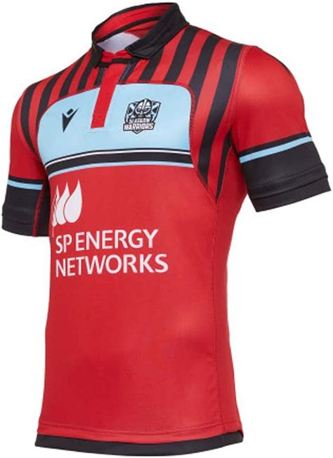 Macron Glasgow Warriors Training Rugby Shirt 202021 Uk