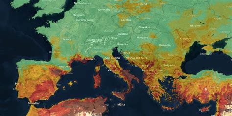 Waldbrand Karte Zeigt Wo Europa Brennt