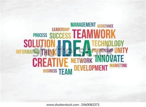 Idea Teamwork Success Wall Decal Office Stock Vector Royalty Free