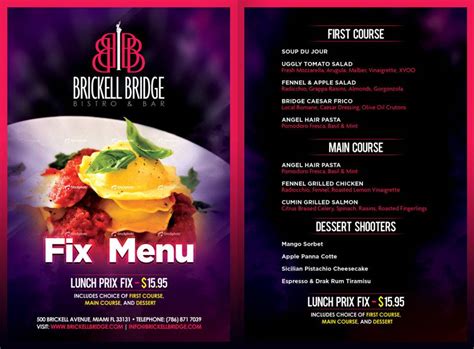 How to Design a Must-See Restaurant Menu Brochures?