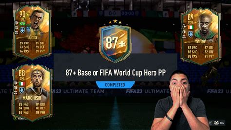 87 BASE OR WORLD CUP HERO PLAYER PICK YouTube